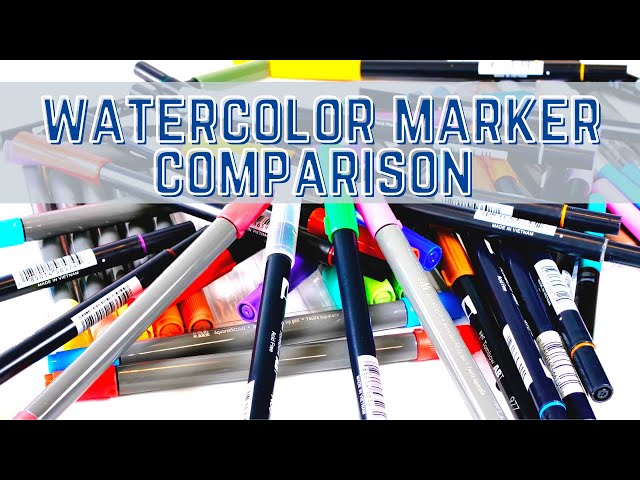 Choosing the Best Watercolor Markers