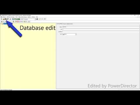 Omnitrend Open and edit database