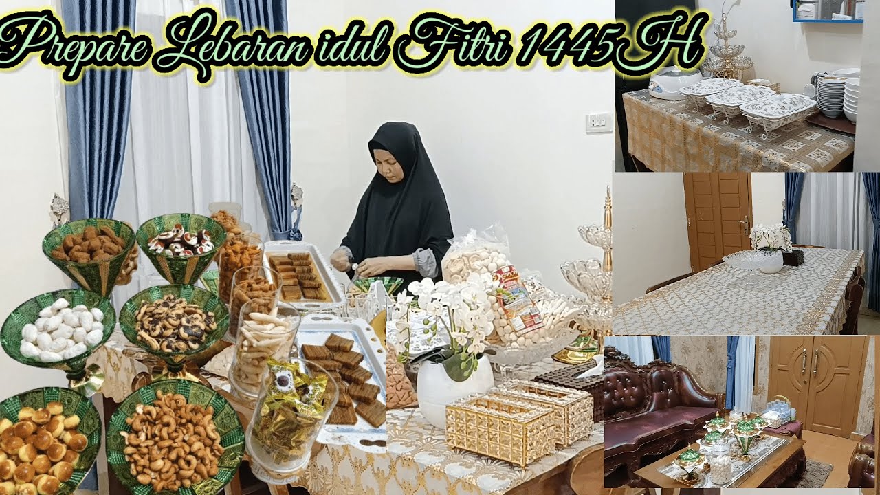 Kegiatan Dimalam Takbiran⁉️Susun² Kue & Beres² Rumah