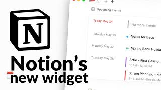 Introducing Notion's Calendar Widget by Keep Productive  5,258 views 6 days ago 6 minutes, 7 seconds