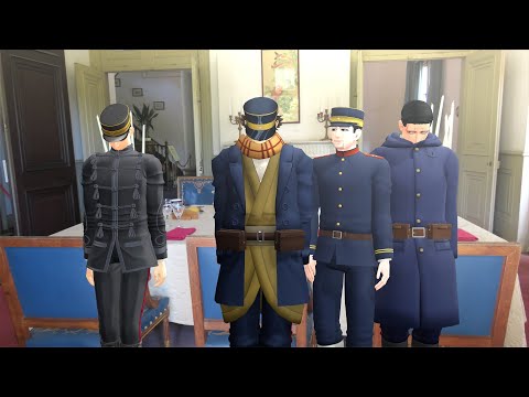 【金カムMMD】☆Love&Joy☆【二階堂・谷垣・長谷川・尾形・杉元・フチ・白石・菊田・花沢】【Golden kamuy MMD】
