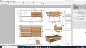 Layout Sketchup - Bàn Trà Mẫu 2 - PhuongTk