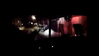 Engine-rescue 17 responding to a working garage fire