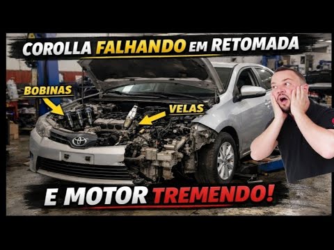 Toyota Corolla Falhando e Vibrando Muito? Fizemos os testes e descobrimos o defeito!