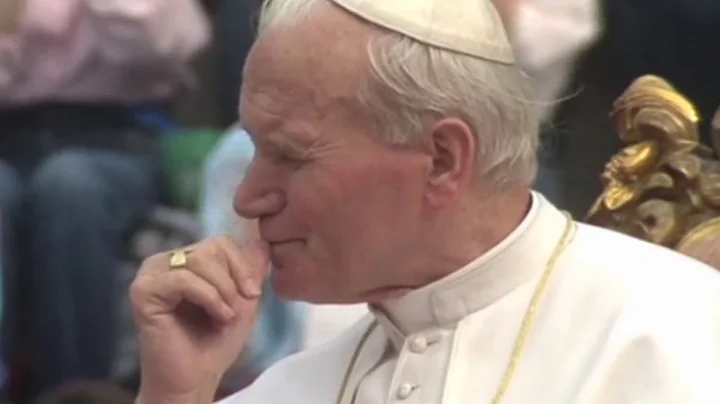 Pope honors John Paul II on Twitter and thanks God...