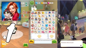 Merge Cat - Merge 2 Game Gameplay Walkthrough #1 (Android, IOS)