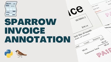 Invoice Annotation with Sparrow/Python