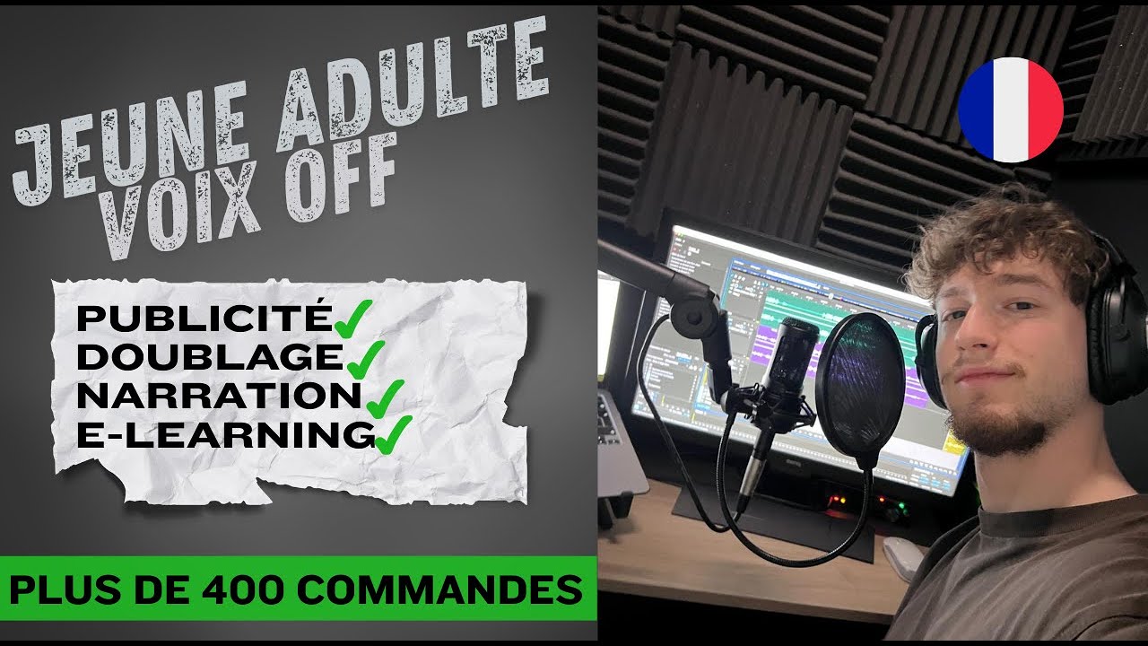 enregistrer un voix jeune adulte