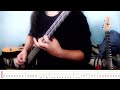 Agent Aika - Silent City - Bass cover with tab