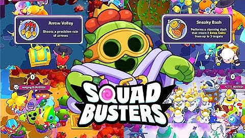 Arrow Volley And Sneaky Bash SPIKE Showdown Gameplay ‼️ Squad Busters