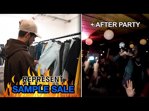 REPRESENT CLOTHING CRAZY SALE + LIT AFTER PARTY!