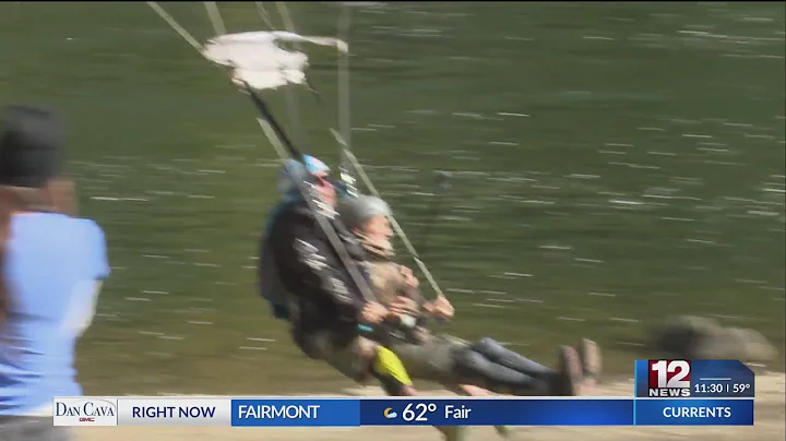 78-year-old Vietnam Vet completes Bridge Day jump