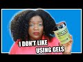 I Don't LIKE using STYLE CREAMS and GELS On My NATURAL HAIR Because I'm Not Attracted To Them