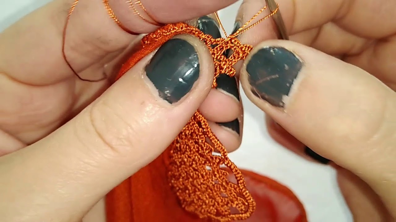 Iğneden tığa çevirdiğim oyam orijinalini aratmıyor harikaa oldu