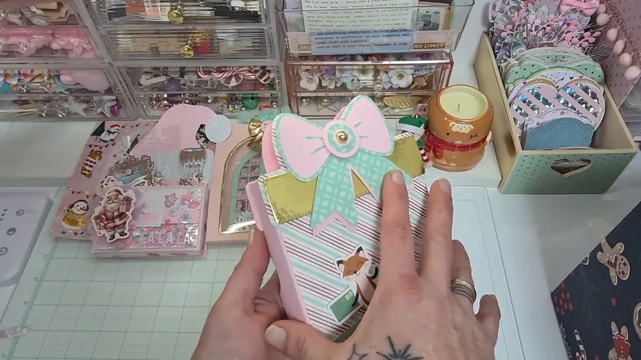 Correo bonito navideño ..que me envia @roalmiscrap 🥰🥰🥰🥰🥰