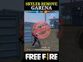 SKYLER REMOVE NEW UPDATE 🤯 #shorts #freefire #garenafreefire #ff #freefirevideos
