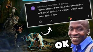 Public Demand ! Frostio yt vs Odyssey 🤡|| youtuber vs youtuber unseen ⚔️ ||Shadow Fight 4 Arena