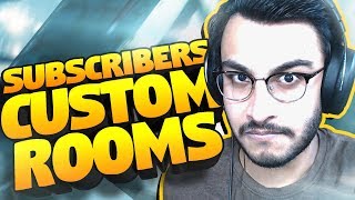 CUSTOM ROOMS SUNDAY MASTI. SUBSCRIBE AND JOIN US | PUBG MOBILE SEASON 11 | RAWKNEE
