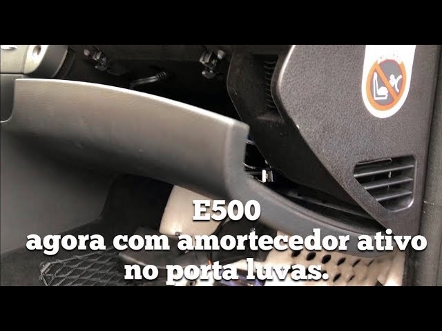 E500 Reparo do Porta luvas 🧤 - YouTube
