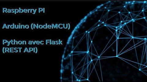 Arduino enregistre les données météos sur un serveur REST de Raspberry Pi