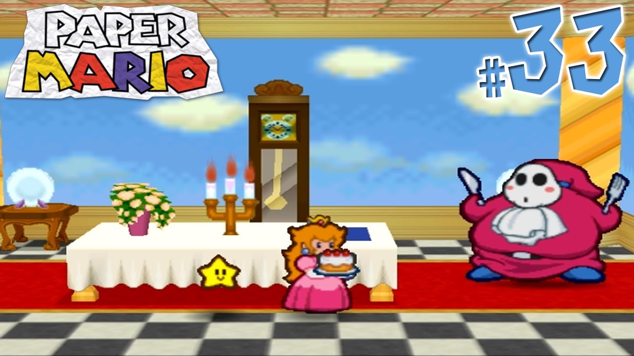 Paper Mario - Gameplay Walkthrough - Part 33 - Delicious Dishes - YouTube