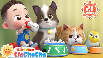 🐱 Bạn thú cưng của Lia và Chacha | Bài hát thú cưng của tôi | LiaChaCha - Ca Nhạc Thiếu Nhi Việt Nam