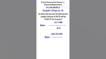 FINANCIAL MATHEMATICS B.Com & B.Com HONOURS #shorts #viral #youtube #shortsfeed #shortvideo #study