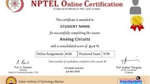 Analog Circuits | Week 0 Quiz | Assignment 0 Solution | NPTEL | SWAYAM 2023