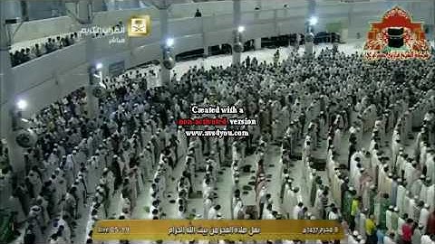 من التلاوات البديعة للشيخ بندر بليلة (التكوير والإنفطار)  مقام الصبا