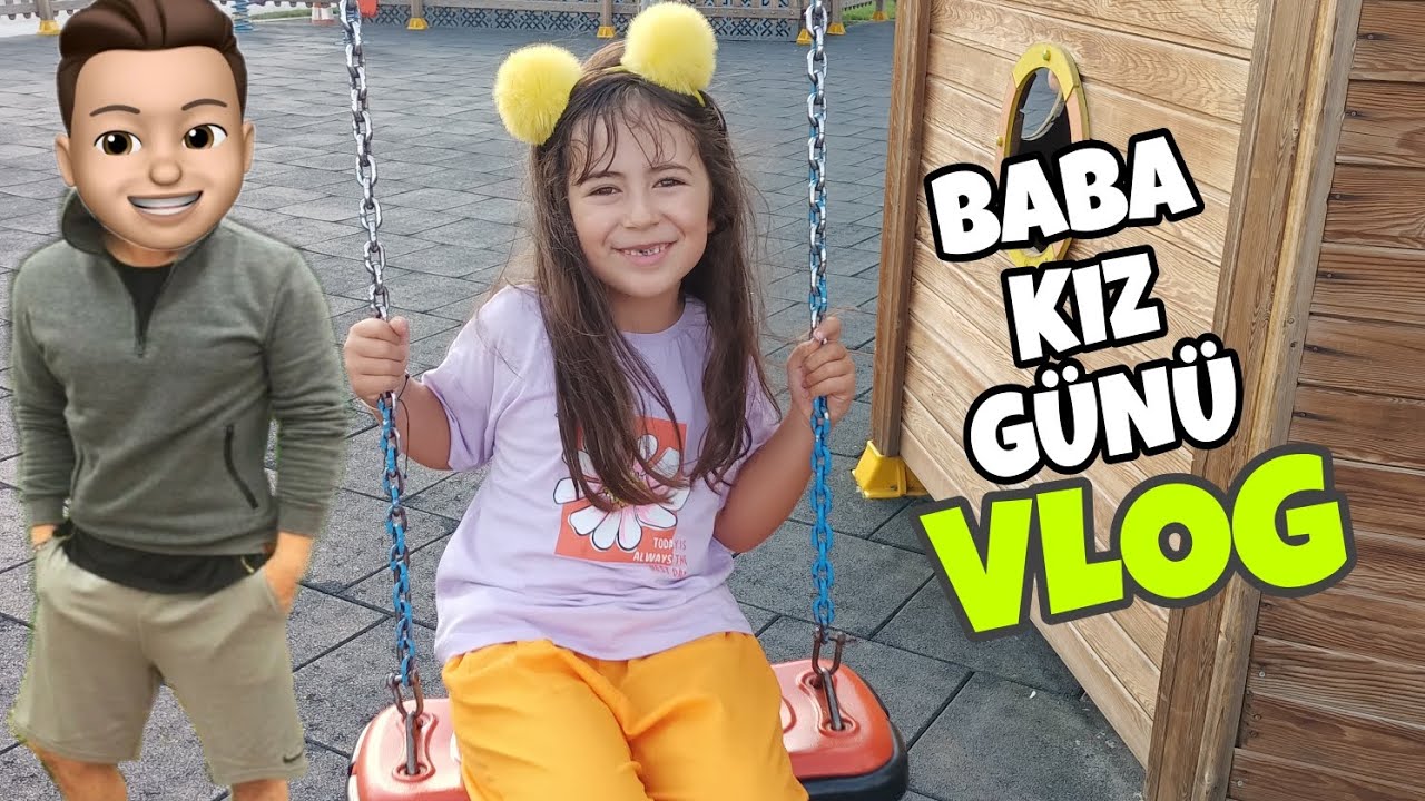 BABA KIZ VLOG - ESMA GÜN BOYU DIŞARDA NELER YAPTI ماما جابت بيبي - جنى مقداد | طيور الجنة