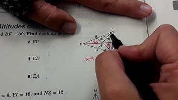 Workbook 5-2: Medians and Altitudes of Triangles