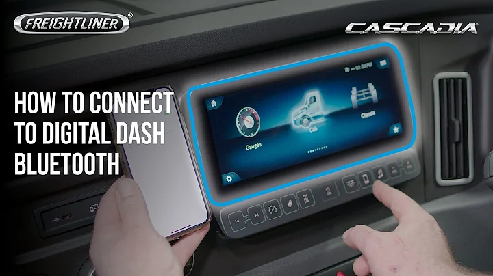 Freightliner Cascadia Instructional Video - Connecting to HMI Dash