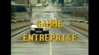 Gamme Citroën Entreprise 1986
