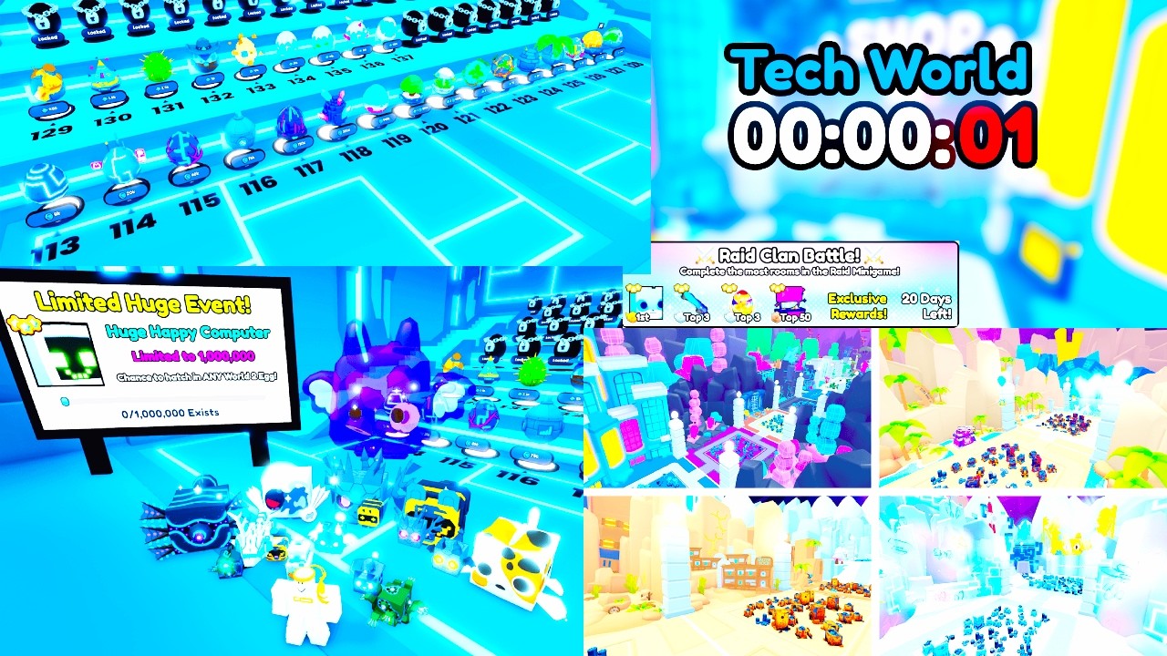 Pet Simulator 99 Tech World