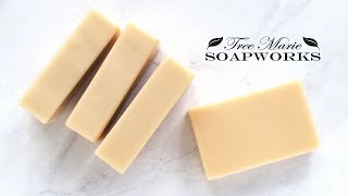 How to Make All-Natural Goat Milk Cold Process Soap (Technique Video #24)