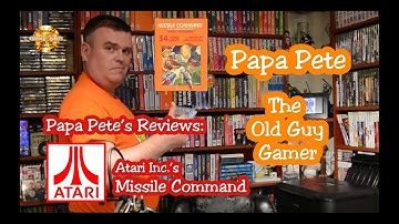 Missile Command - Atari 2600 - Papa Pete