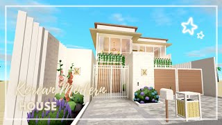 Bloxburg Build: Korean Modern House | Tour | Roblox
