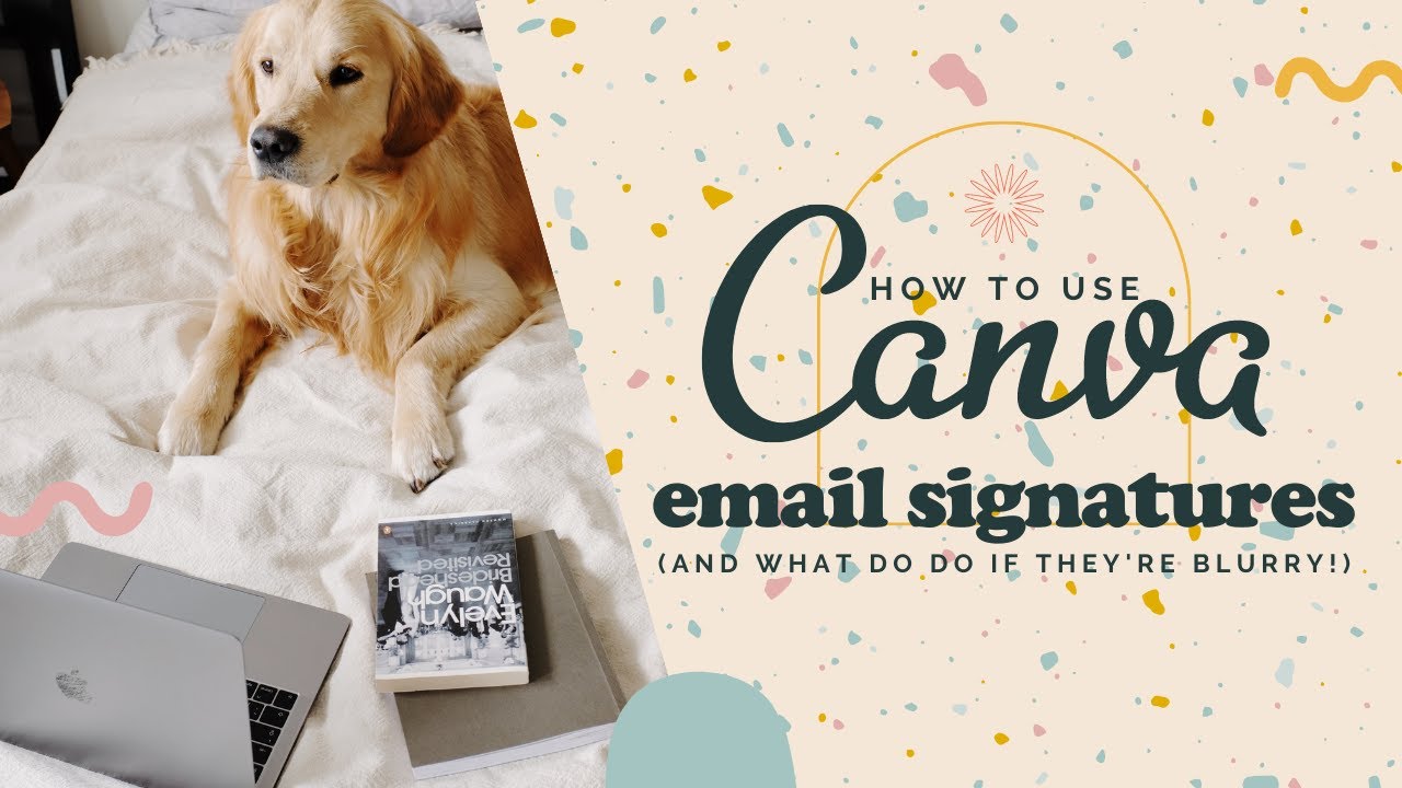 How To Use Canva Email Signatures In Outlook Gmail AND How To Fix