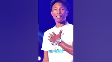 Thumbnail of This is when the audience shocked Pharrell Williams ❤️✨ #getlucky #pharrellwilliams #shorts #music