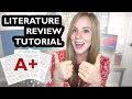 LITERATURE REVIEW: Step by Step Guide for Writing an Effective Literature Review
