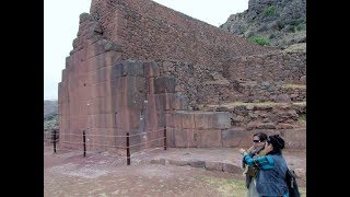 Quadcopter Flying Over Ancient Sites In Peru And Bolivia