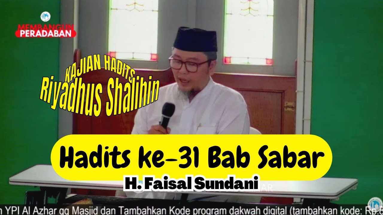 #5 #Okt2023 Kajian Kitab Hadits Riyadhus Shalihin, 30 Oktober 2023 | H ...