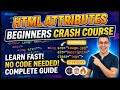 HTML attributes⚡Beginners crash course 