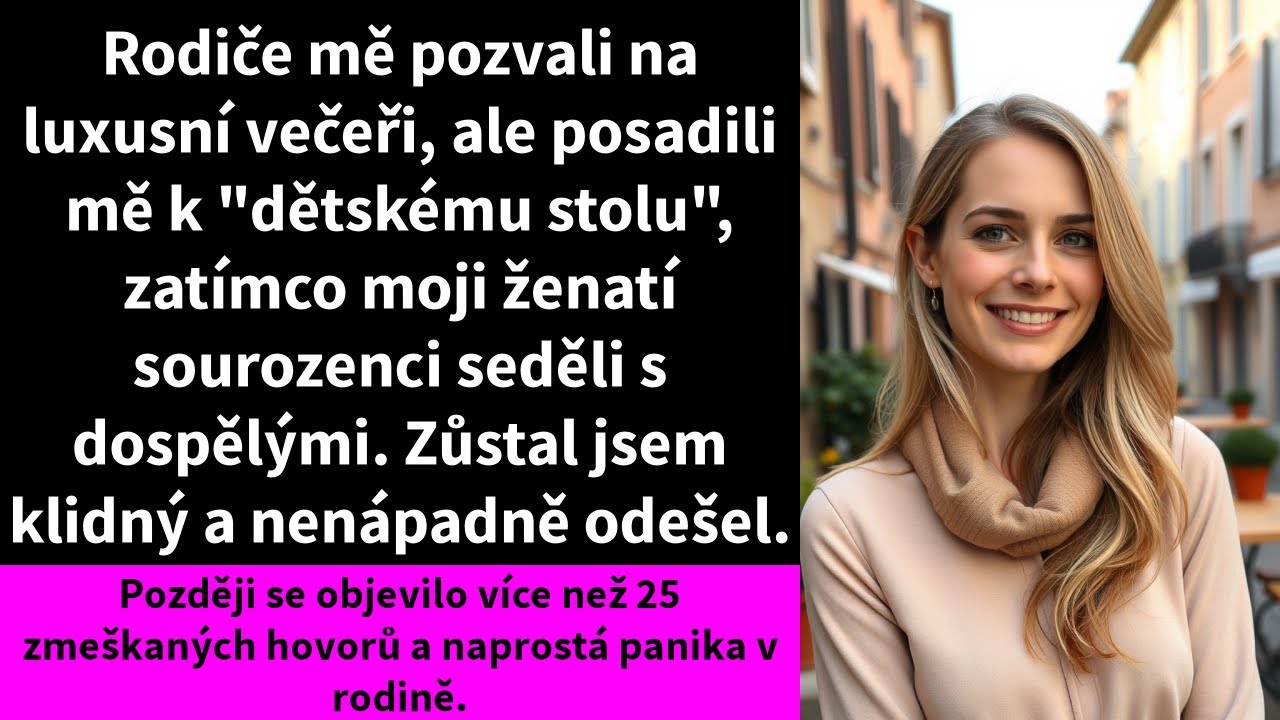 „Pro mladou dámu," řekl číšník a podal mi plastový jídelní lístek s obrázkem kuřecích prstů. Bylo mi 27 let, vedla jsem prosperující firmu na plánování akcí a právě jsem zvládla největší zakázku...