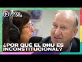 Por qué el DNU de Milei es inconstitucional según Daniel Sabsay #DeAcáEnMás