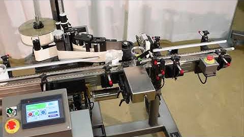 CTM LABELING SYSTEMS – 360a 3 ROLLER INDEXER SYSTEM – LABEL APPLIED RELATIVE TO PRODUCT FEATURE