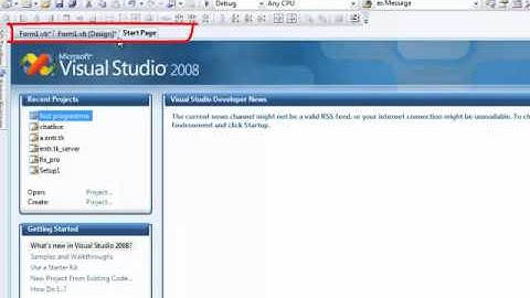 هيا نتعرف على VB.Net وننشئ برنامجنا الأول