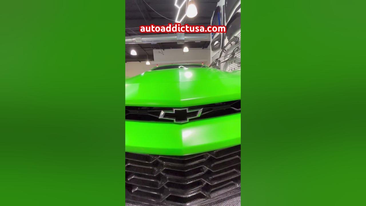 Upper Grille Flowtie for ZL1 conversion bumper @AutoAddictUSA # ...