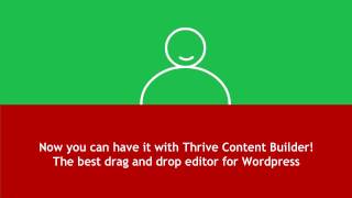 Thrive Content Builder|Thrive Landing Pages|Shane Melaugh
