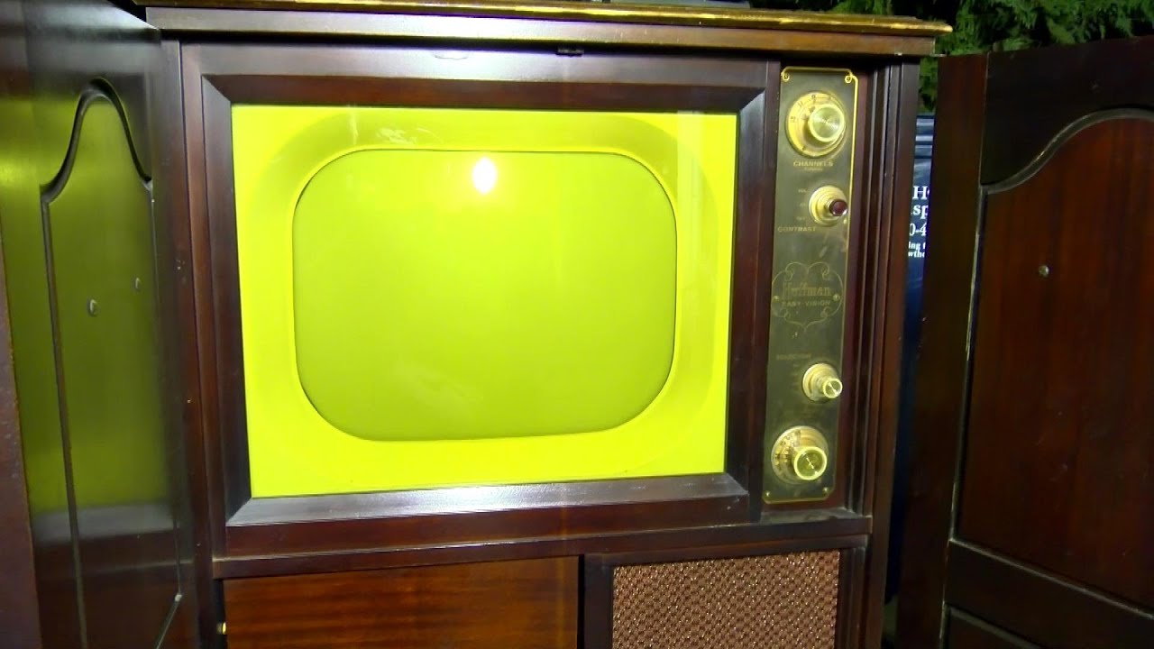 Hoffman 1952 TV AM FM Phono Pickup - YouTube